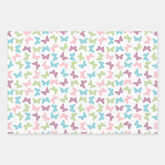 Feuilles de papier d'enveloppement de Motif à papi (Devant)