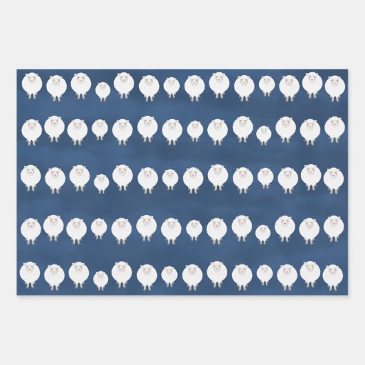 Feuilles de papier d'enveloppement de mouton (Devant)