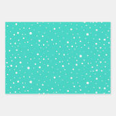 Feuilles de papier d'enveloppement de Noël (Devant 2)