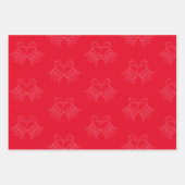Feuilles de papier d'enveloppement de Noël (Devant)