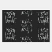 Feuilles de papier d'enveloppement de Noël (Devant 2)