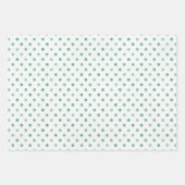 Feuilles de papier d'enveloppement de Noël à l'aqu (Devant 3)