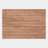 Feuilles de papier d'enveloppement de Noël à l'aqu (Devant)