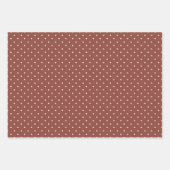 Feuilles de papier d'enveloppement de Noël classiq (Devant)