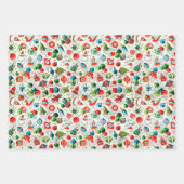 Feuilles de papier d'enveloppement de Noël des ann (Devant 2)