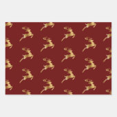 Feuilles de papier d'enveloppement de Noël-Les cla (Devant)