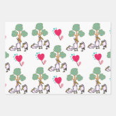 Feuilles de papier d'enveloppement de Noël Pélican (Devant)