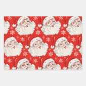 Feuilles de papier d'enveloppement de Noël très vi (Devant)