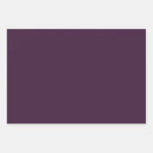 Feuilles de papier d'enveloppement de raisins viol (Devant 3)