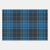 Feuilles de papier d'enveloppement de série bleue (Devant 3)