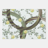 Feuilles de papier d'enveloppement de vigne Abstra (Devant)