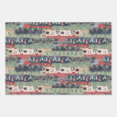 Feuilles de papier d'enveloppement des arbres de N (Devant 3)