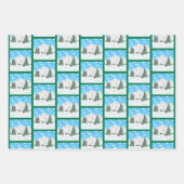 Feuilles de papier d'enveloppement des monts de ne (Devant 3)