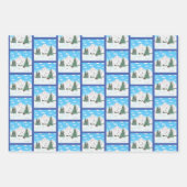 Feuilles de papier d'enveloppement des monts de ne (Devant 2)