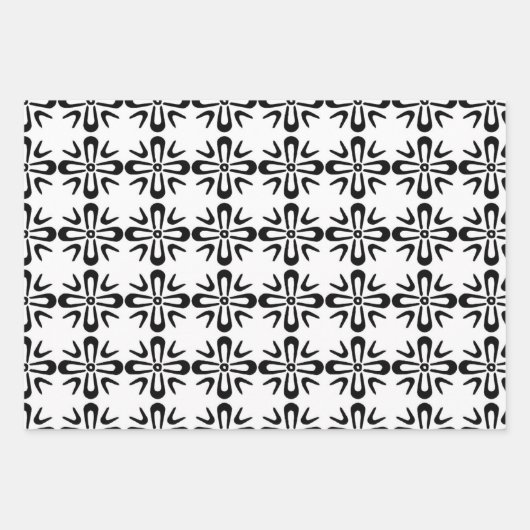 Feuilles de papier d'enveloppement d'impression gé (Devant)