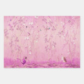 Feuilles de papier d'enveloppement d'oiseaux de Ch (Devant 2)