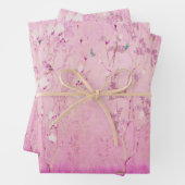 Feuilles de papier d'enveloppement d'oiseaux de Ch (En situation)