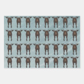 Feuilles de papier d'enveloppement d'orignaux (Devant)