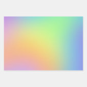 Feuilles de papier d'enveloppement doux Pastel Rai (Devant 3)