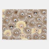 Feuilles de papier d'enveloppement du parti Hedgeh (Devant 3)