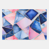 Feuilles de papier d'enveloppement en mosaïque de  (Devant 2)