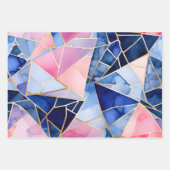 Feuilles de papier d'enveloppement en mosaïque de  (Devant)