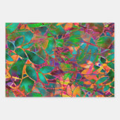 Feuilles de papier d'enveloppement Ensemble de ver (Devant)