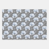 Feuilles de papier d'enveloppement Floral Mariage  (Devant)