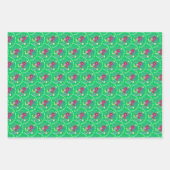 Feuilles de papier d'enveloppement Floral personna (Devant 3)