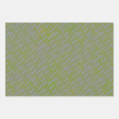 Feuilles de papier d'enveloppement géométrique ver (Devant 2)