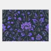 Feuilles de papier d'enveloppement Gothique Floral (Devant 2)