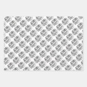 Feuilles de papier d'enveloppement Mariage (Devant 2)