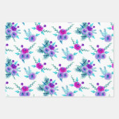 Feuilles de papier d'enveloppement Motif de bouque (Devant)