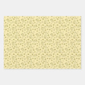 Feuilles de papier d'enveloppement Motif de thé gl (Devant 3)