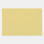 Feuilles de papier d'enveloppement noir rouge or (Devant)