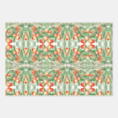 Feuilles de papier d'enveloppement orange d'agrume (Devant 2)