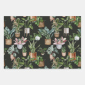 Feuilles de papier d'enveloppement Plantes (Devant 3)