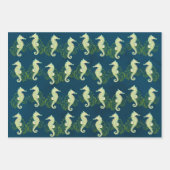 Feuilles de papier d'enveloppement pour hippocampe (Devant 3)