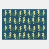 Feuilles de papier d'enveloppement pour hippocampe (Devant 2)