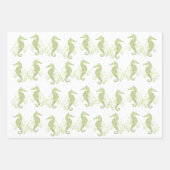 Feuilles de papier d'enveloppement pour hippocampe (Devant 3)