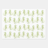 Feuilles de papier d'enveloppement pour hippocampe (Devant 2)