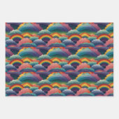 Feuilles de papier d'enveloppement Rainbows (Devant 3)