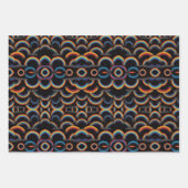 Feuilles de papier d'enveloppement Rainbows (Devant 3)