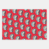 Feuilles de papier d'enveloppement Ron DeSantis 20 (Devant 3)