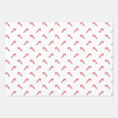 Feuilles de papier d'enveloppement rouge de Noël m (Devant)