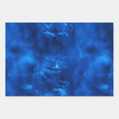 Feuilles de papier d'enveloppement Royal Blue Foil (Devant 3)