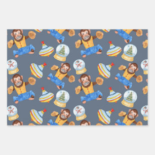 Feuilles de papier d'images de Noël