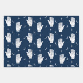 Feuilles De Papier Emballage Palmistique À Mains (Devant 3)