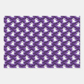 Feuilles de papier enveloppant de fantôme d'Hallow (Devant 3)