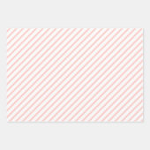 Feuilles de papier enveloppant de rayures de coule (Devant)